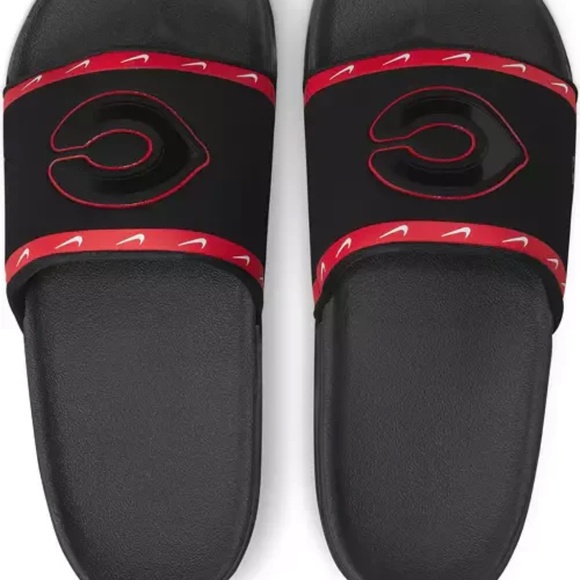 NEW MLB Cincinnati Reds Nike Team Off-Court Slide Sandals Womens 9 / Mens 8 main image 4